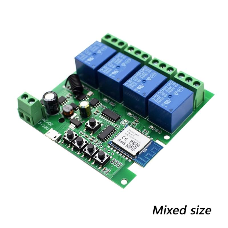 Remote Control Light es WiFi Wireless es Modules 7-32V 4CH WiFi Light es Garage oor Controller