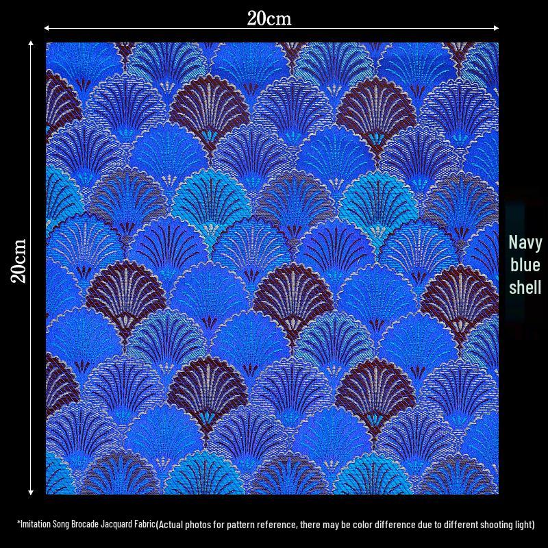 Retalhos de Tecido Brocado Jacquard Estilo Chinês para Sachê DIY e Artesanato