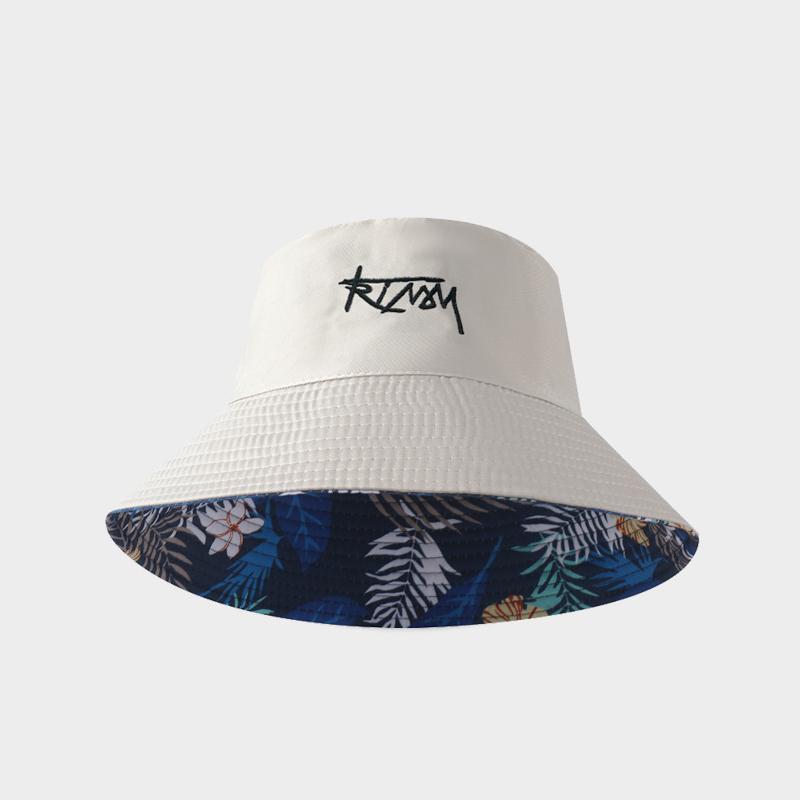 Double Sided Big Head Fisherman Hat, Men's Spring and Summer Style Bucket Hat, Women's Face Highlighting Small Sun Hat, Basin Ha