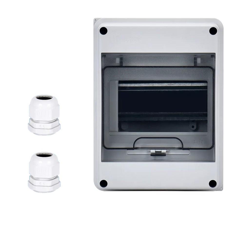 HT Series Outdoor Waterproof Distribution Box MCB Switch PC Junction Box IP65
