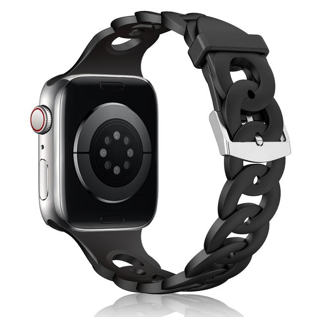 Silikonarmband für Apple Watch Band 45mm 44mm 40mm 41mm 42mm 49mm atmungsaktives Armband correa iWatch Ultra Serie 8 7 6 5 4 SE