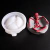 Silicone Mold White Halloween Ashtray Mold Plaster Ashtray Mold Silicone For Home Decor Crafting Party Decoration