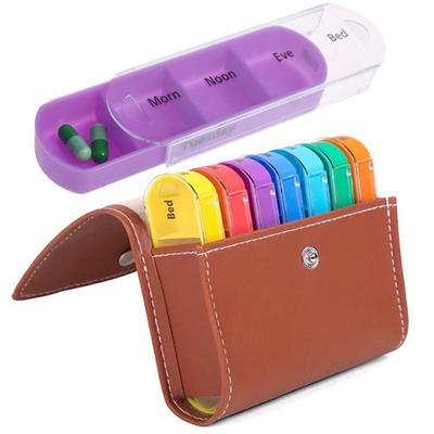 Fast Delivery28 Squares Weekly 7 Days Tablet Pill Box Holder Medicine Storage Organizer Container Case Wallet Medicine Box Travel Case Hot
