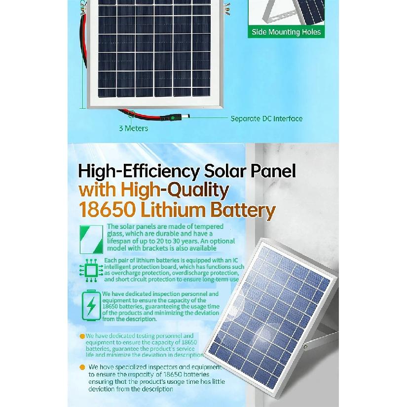 Fish Pond Solar Oxygen Booster Pump Outdoor Charging Oxygen Pump for Outdoor Garden Fish Tank Pond Small Oxygen Booster Machine