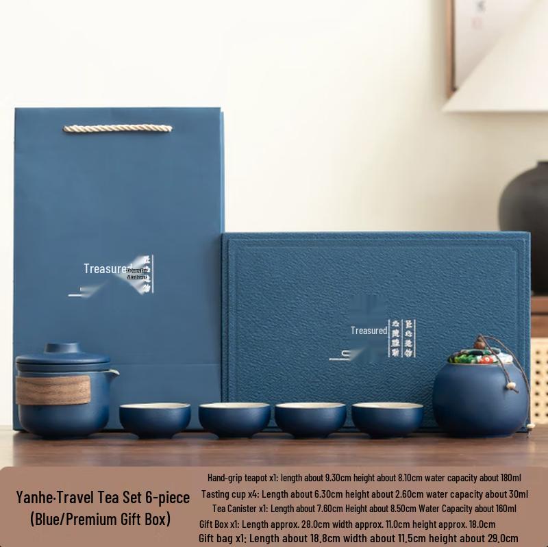 Chaxun Portable Ceramic Tea Set
