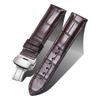 BINLUN Leather Watch Crocodile Leather Quick Release Replacement Watch Classic Handmade Genuine Leather Watch Unisex Band, Pattern, Strap, Strap,