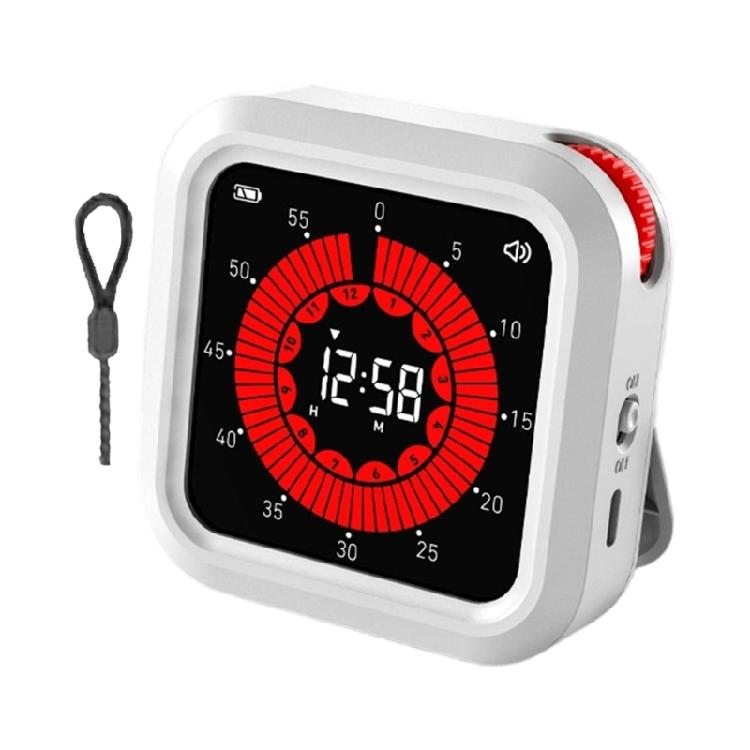 

User Friendly Plastic Timer With Large Display Suitable For Multiple Time Tracking Activity Countdowns Device белый
