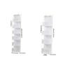 1pc/2pcs - Over-the-Door Organizer – Versatile, Foldable, Clear Wall-Mounted Storage Solution for Home Organization