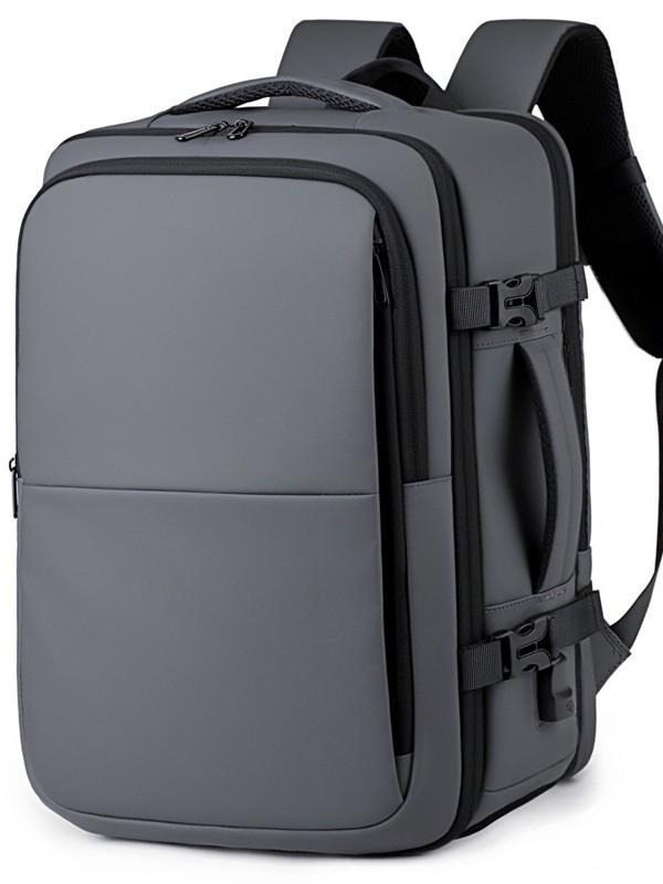 Men's Water-Resistant Business Travel Multifunctional Backpack