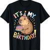 C'est Mon Anniversaire Capybara Drôle Fête d'Anniversaire Garçons Filles Enfants T-Shirt