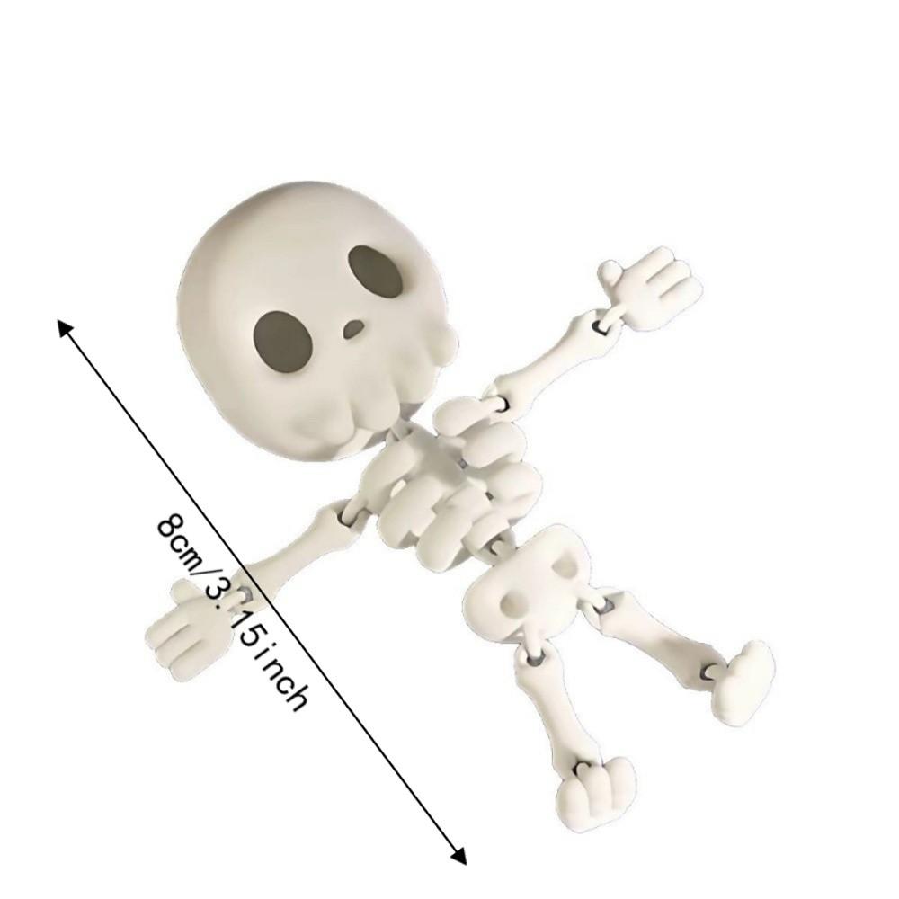 Decoration Skeleton Keychain 3D Printed Skull Bag Charm  Home Decoration