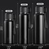 Stainless Steel Thermos Water Bottle 600/800/1000ML Thermos Tumbler Portable Coffee Cup  Sports