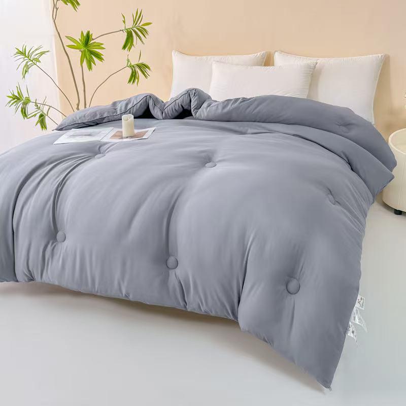 Grade A Mother-Baby 30% Cotton Soybean Fiber Quilt Cover - Spring/Autumn Double Quilt, Thick Winter Quilt, Perfect for Dorms