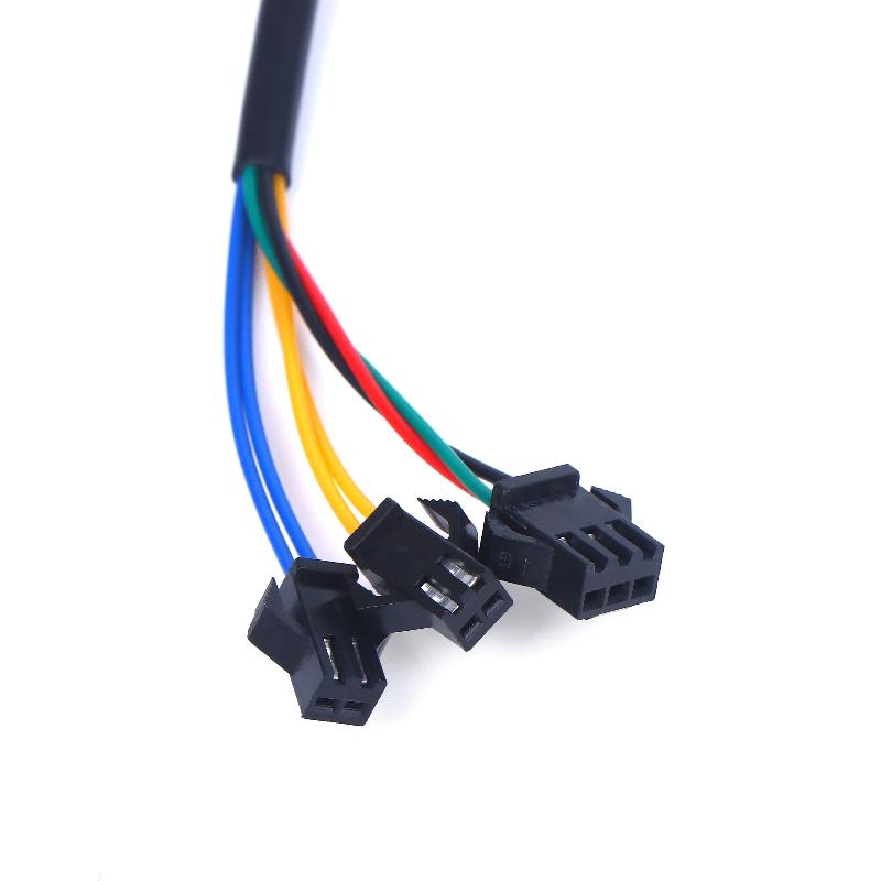 1/3Pcs Motorcycle Accessories 3In1 E-Bike Light On-Off Switch Horn Turn Signal Switches For Motorcycle Handlebar Switch