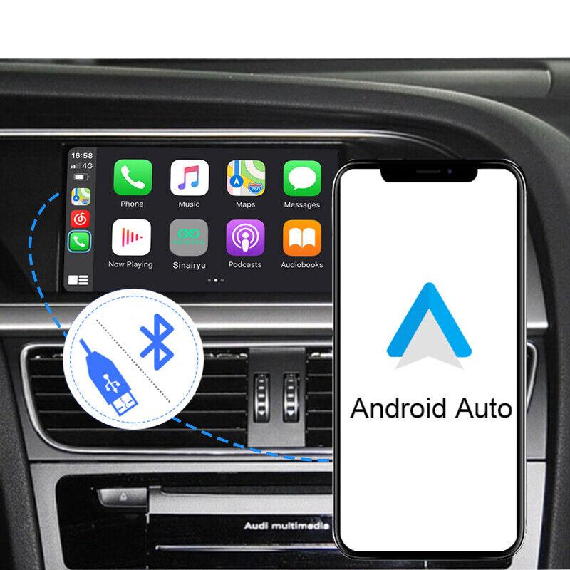 Sinairyu Wireless CarPlay Android Auto Kit Compatible For with MMI 3G 2010-2016 Mirror-Link