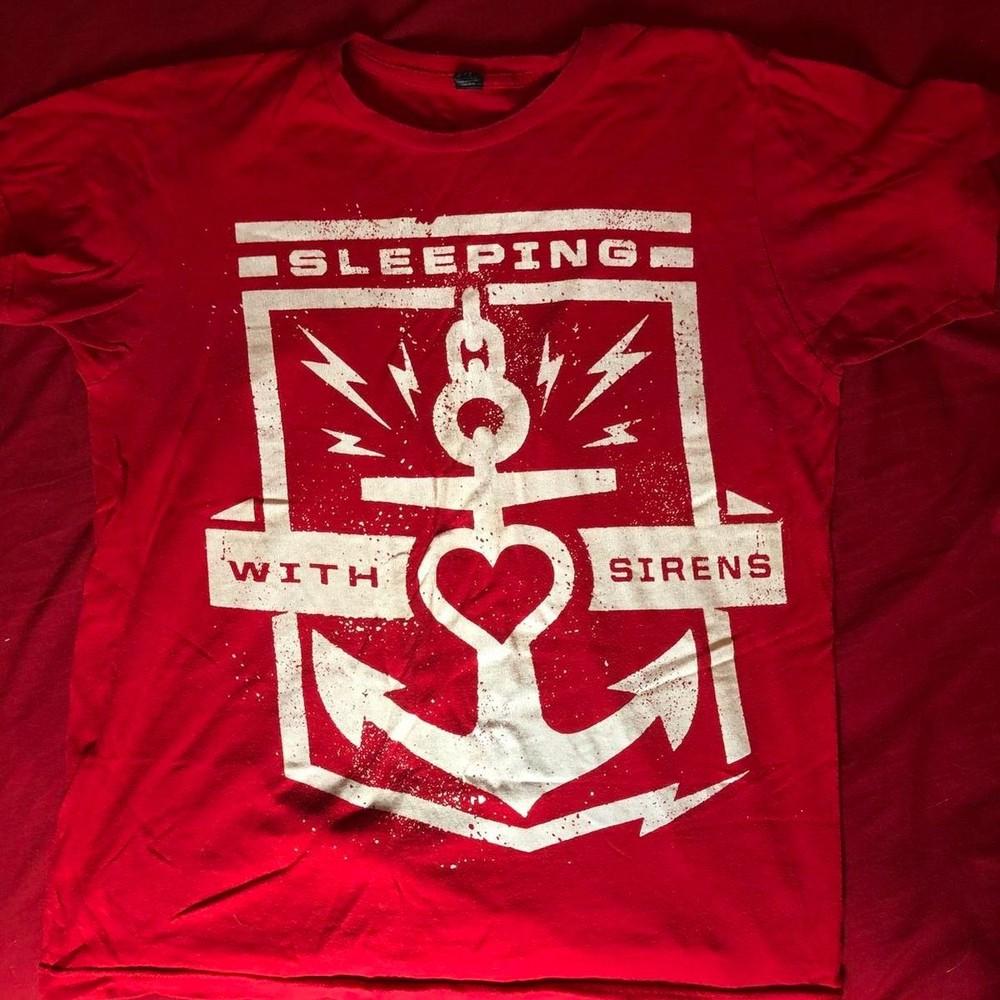 NEW Sleeping With Sirens Band Album Classic White Shirt PNA_317   Unisex T-Shirt XL