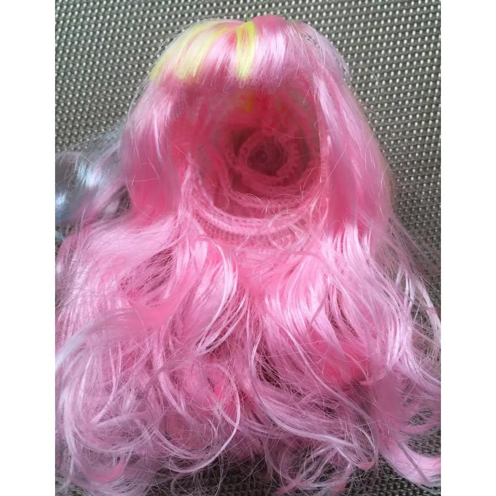 

Monstering High Doll Shoes Boots Sandals Original Doll Decors Colorful Wig Pink Blue Gold Red Hair Personality Doll Accessories