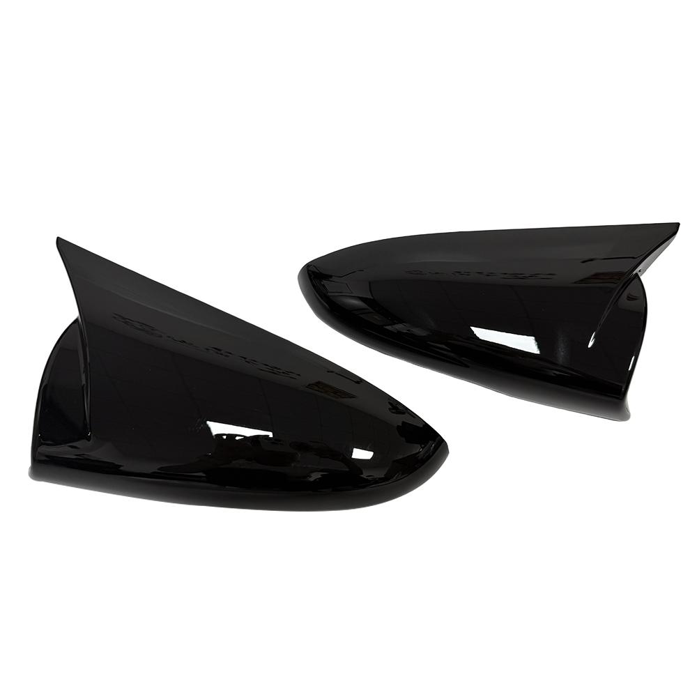 For Hyundai LAFESTA I20 I20N BAYON 2020-2025 Car Rearview Side Mirror Cover Sticker Wing Cap Exterior Door Case Trim Carbon Auto
