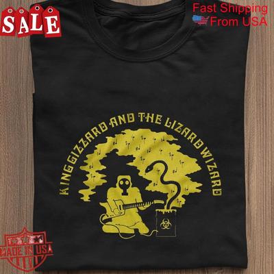 King Gizzard and the Lizard Wizard Baumwolle Unisex Alle Größen T-Shirt