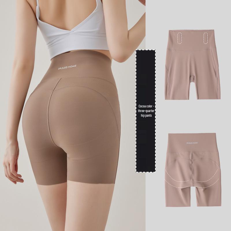 

Women s Outdoor Yoga Pants: Slimming, Tummy Control, Anti-Exposure, Base Layer Fitness Shorts, Thin Summer Style 2XL [72.5-80 kg]