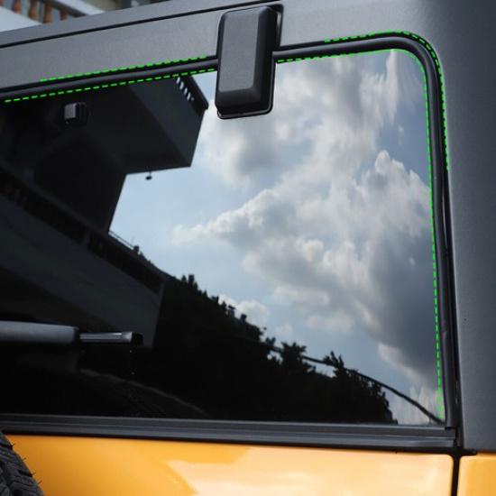 Rear Door Tailgate Windshield Rubber Seal Strip For Ford Bronco -25 Black