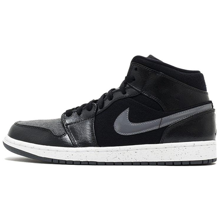 Jordan 1 Mid Premium Winterized Black