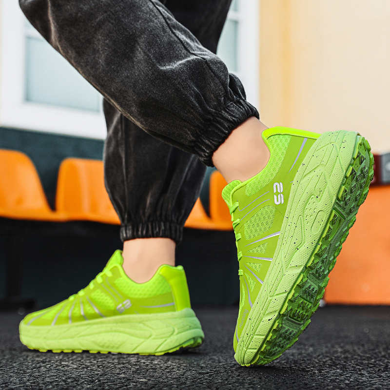 Fashion Demi-season With Ties Man Sneakers Models Woven Shoes Orange Tecnologia Sports Outings Vip Link Special Wide Gifts Outing