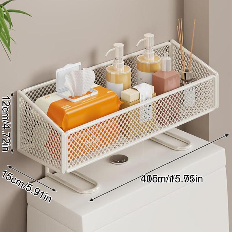 Неперфорированная полка для хранения в туалете, полка для хранения мелочей в ванной, многофункциональная полка для хранения в ванной, артефакт