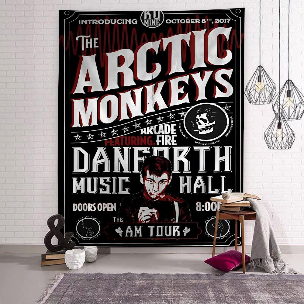 

Arctic Monkeys Music Album Wall Tapestry Home Decoration hippie bohemian decoration divination INS Home Decor 74x94cm(29x37in)