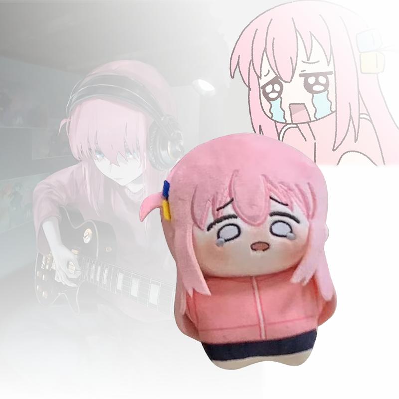 10cm Kawaii Cartoon Anime Bocchi The Rock Peripherie Baumwoll Plüschtier Anhänger Schlüsselanhänger Stofftier Seestern Körper Geburtstagsgeschenk Spielzeug 10cm