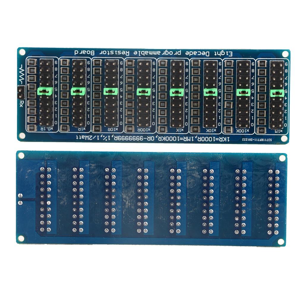 0.1R Accuracy Slide Resistor Board 0.1R - 9999999R Resistance Module  Laboratory Equipment