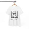 Silly Goose In Jail Funny Graphic T Shirt