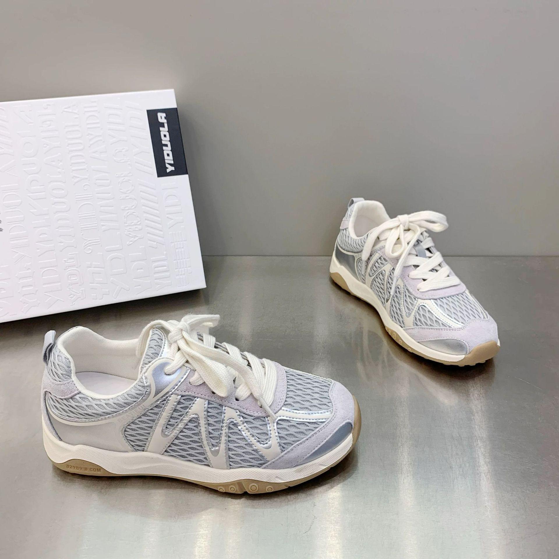 

Mesh Forrest Gump shoes women s summer 2025 new super soft round head thick sole breathable thin casual sports shoes tide 35