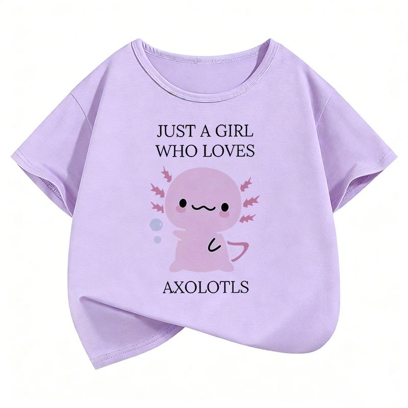 Graphic Animals Design Short Sleeve T Shirts Short Sleeve Kids Children's T-shirt Boys Girls Summer Spring Casual Top Tee Shirt