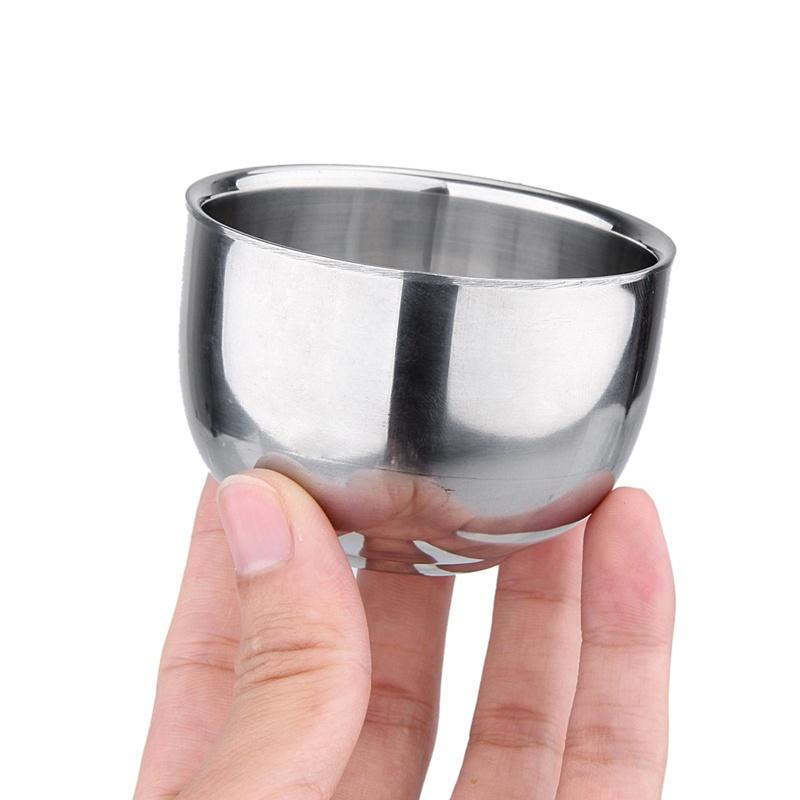 Tazze Ispessite Acciaio Inossidabile Tazze da Caffè Espresso Latte 120 Ml Termo Lattiera per Montare al Vapore Schiumare
