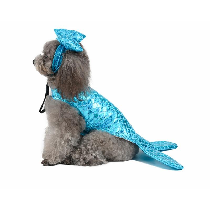 Mermaid Accessories, Small Dogs, Cat and Dog Clothes, Cute Little Dog Clothing, Autumn and Winter Clothing, Pet Clothes