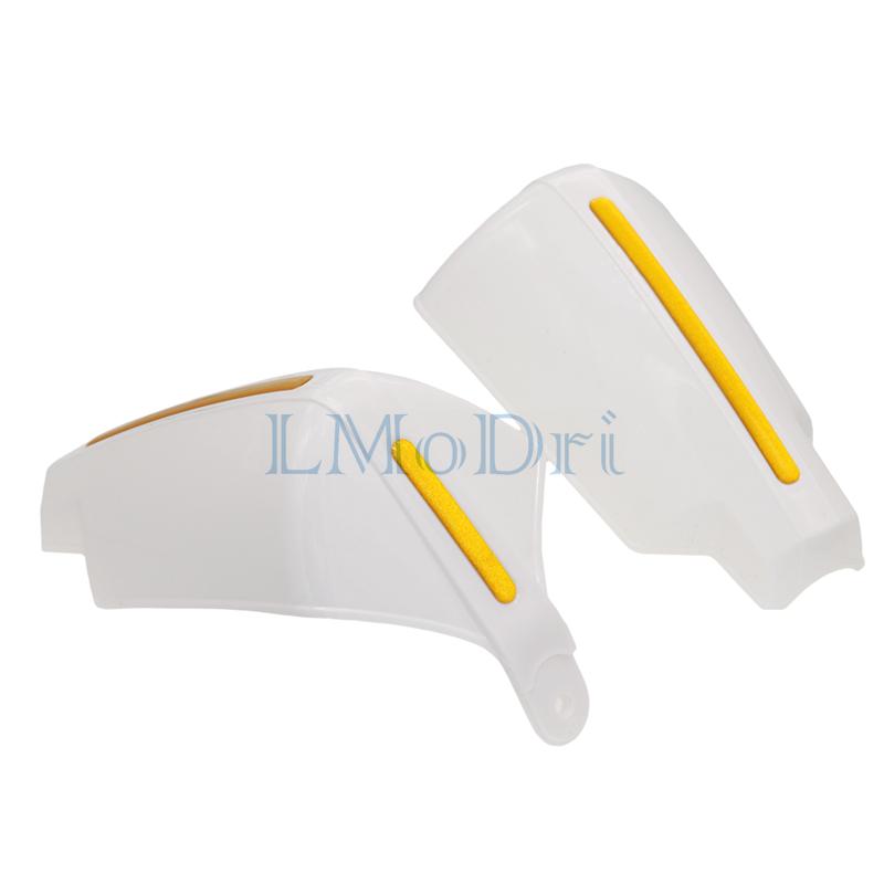LMoDri Motorcycle Hand Guard Handguard Shield Windproof Motorbike Motocross Universal Protector Modification Protective