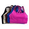 Women's Shockproof Multi-Strap Sports Bra with Chest Pad
