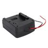 Battery Adapter for Bosch 18V Lithium Battery Power Adapter Dock Power Connector Black