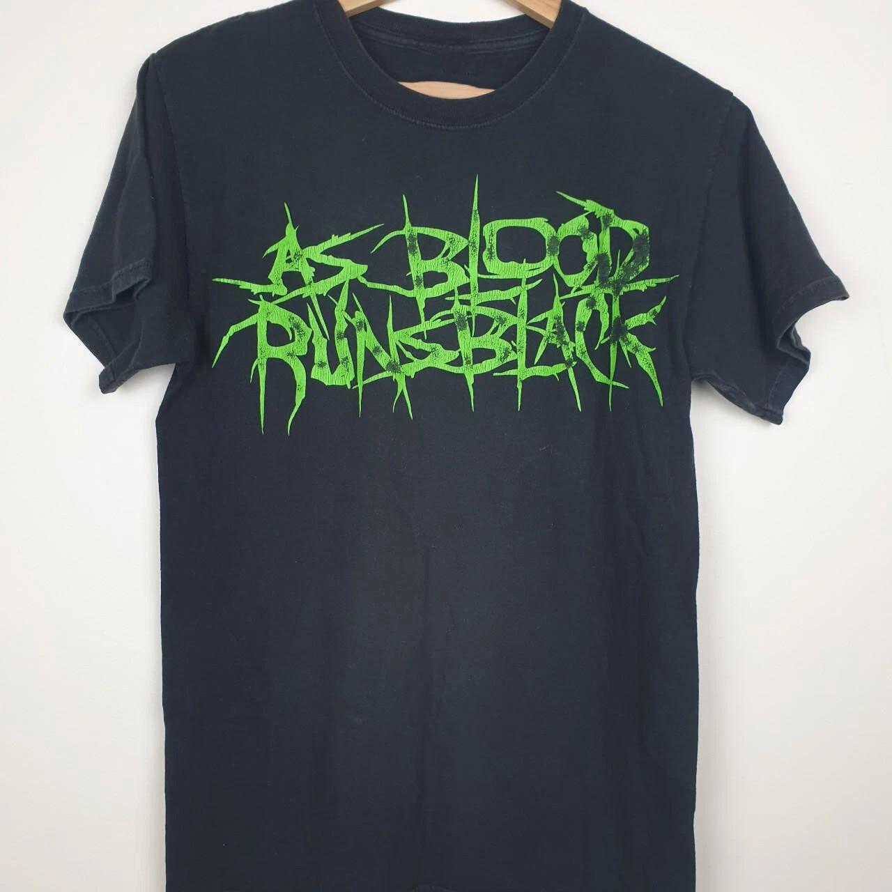 New As Blood Runs Black Band Heavy Cotton Black T Shirt S-5XL EN862 S разноцветный