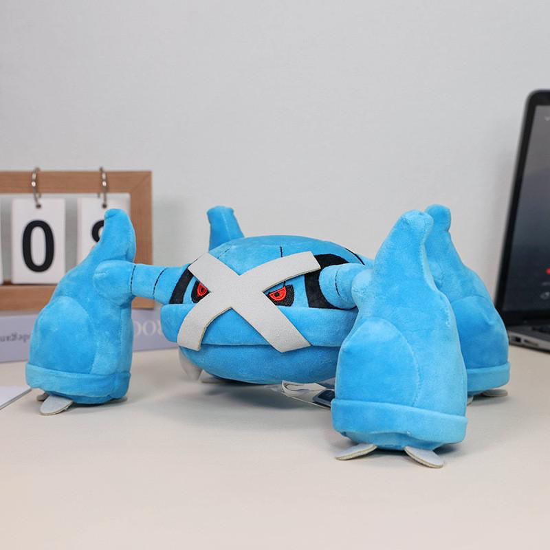 Pokemon Metagross Plush Doll 30cm Cute Short Plush Crab Figure Gift For Children And Collectors