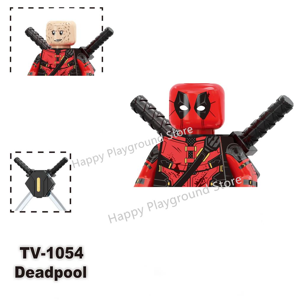 New Anime Super Cartoon TV Movies Heroes Bricks Toy Building Blocks for Kids Collect Toys Model Birthday Gifts