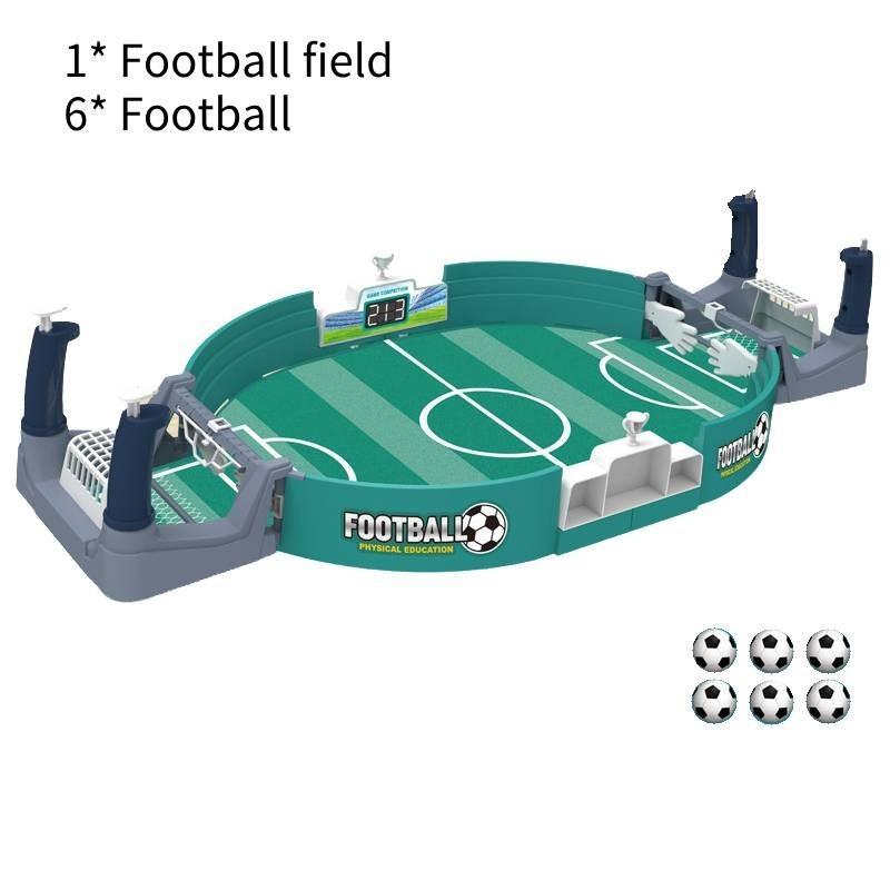 Exciting Tabletop Football Game For Kids With 2 Balls Interactive Soccer Field Toy