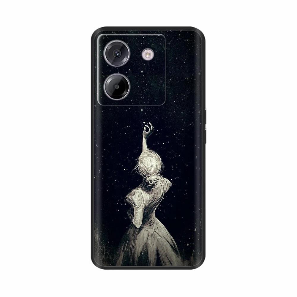Für Xiaomi Poco M7 Pro 5G Hülle Schutzhülle Funda Für Poco M7 Pro Hülle M7Pro 5G Cartoon Bemalte Weiche Silikon Rückseite
