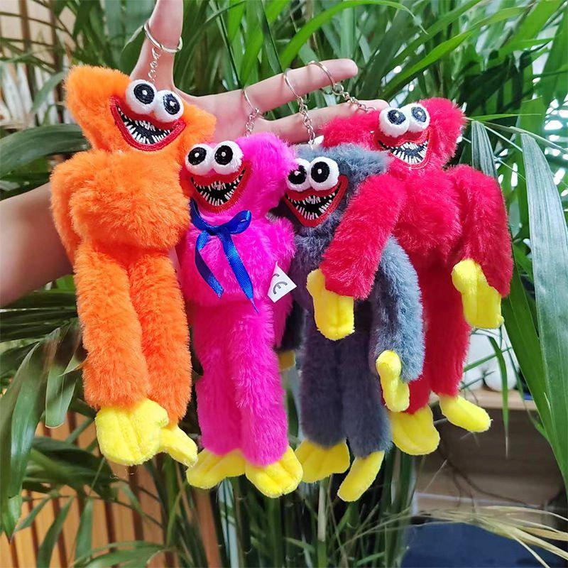 Poppy Playtime Huggy Wuggy Keychain Plush Toy Doll Child Birthday Gift Halloween