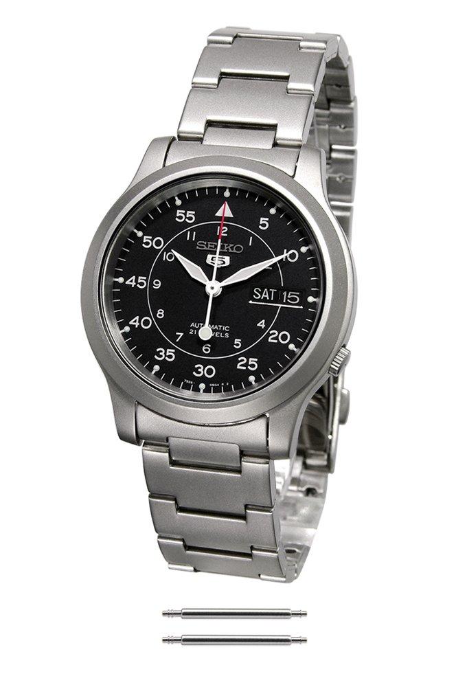 

набор из SNK809K1 и 2 штифтов для ремня [Набор продуктов] [Seiko Import] [Повторно импортированный продукт] 2-х частей