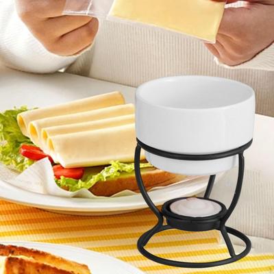 Ceramic Pot for Cheese and Chocolate Melting