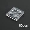 MOC Transparent Bulk Bricks 1x1 2x4 1x4 Clear Building Block Wall Panels and Baseplates