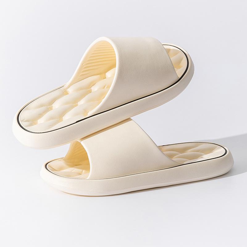 Women's Quick-Dry Anti-Slip Indoor Bathroom Slippers - Step-On Sensation, Breathable Summer Design
