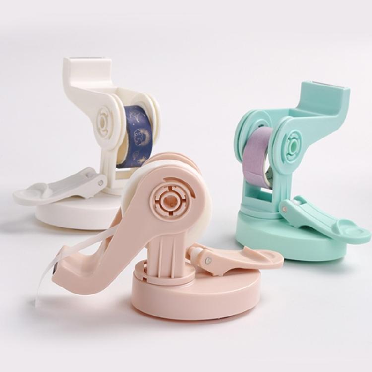 Saugfuß Klebebandabroller Einstellbarer Drehbarer Klebebandabroller Büro Klebebandabroller zum Verschließen von Kartons, Verpackungen, Scrapbooking